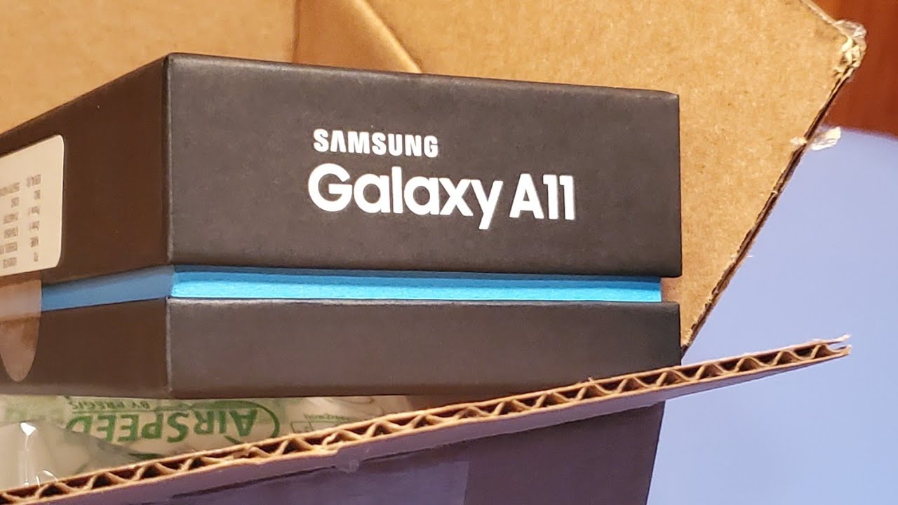 unboxing samsung galaxy A11