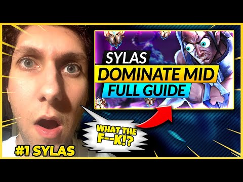 #1 SYLAS REACTS TO A CHALLENGER SYLAS GUIDE! - League of Legends