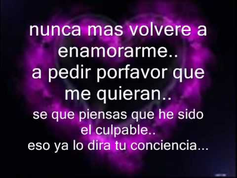 Nunca Más - Pimpinela