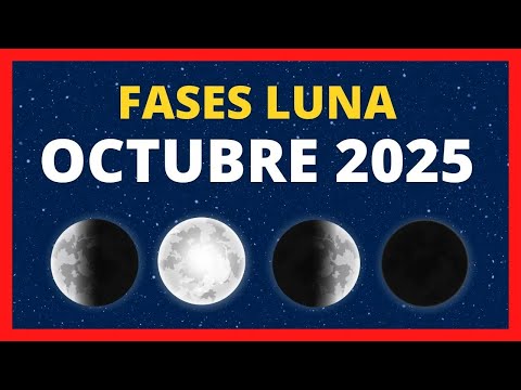 🌟 MOON PHASES OCTOBER 2025 🌙 LUNAR CALENDAR OCTOBER 2025 🚀 MOON PHASE TODAY ✨WHAT MOON IS TODAY