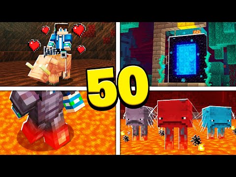 50 Things You Didn't Know About The NETHER UPDATE for Minecraft 1.16! - Gameplay, Kingdom Kids Zone, Minecraft - EYstreem