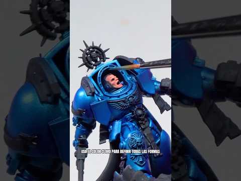 How to Paint Ultramarine using True Metallic Metal