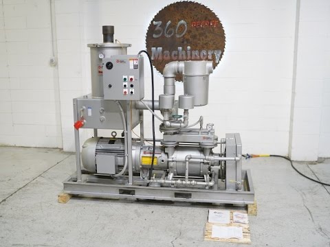 2008 TRAVAINI 40 HP VACUUM PUMP W/6,173 HOURS