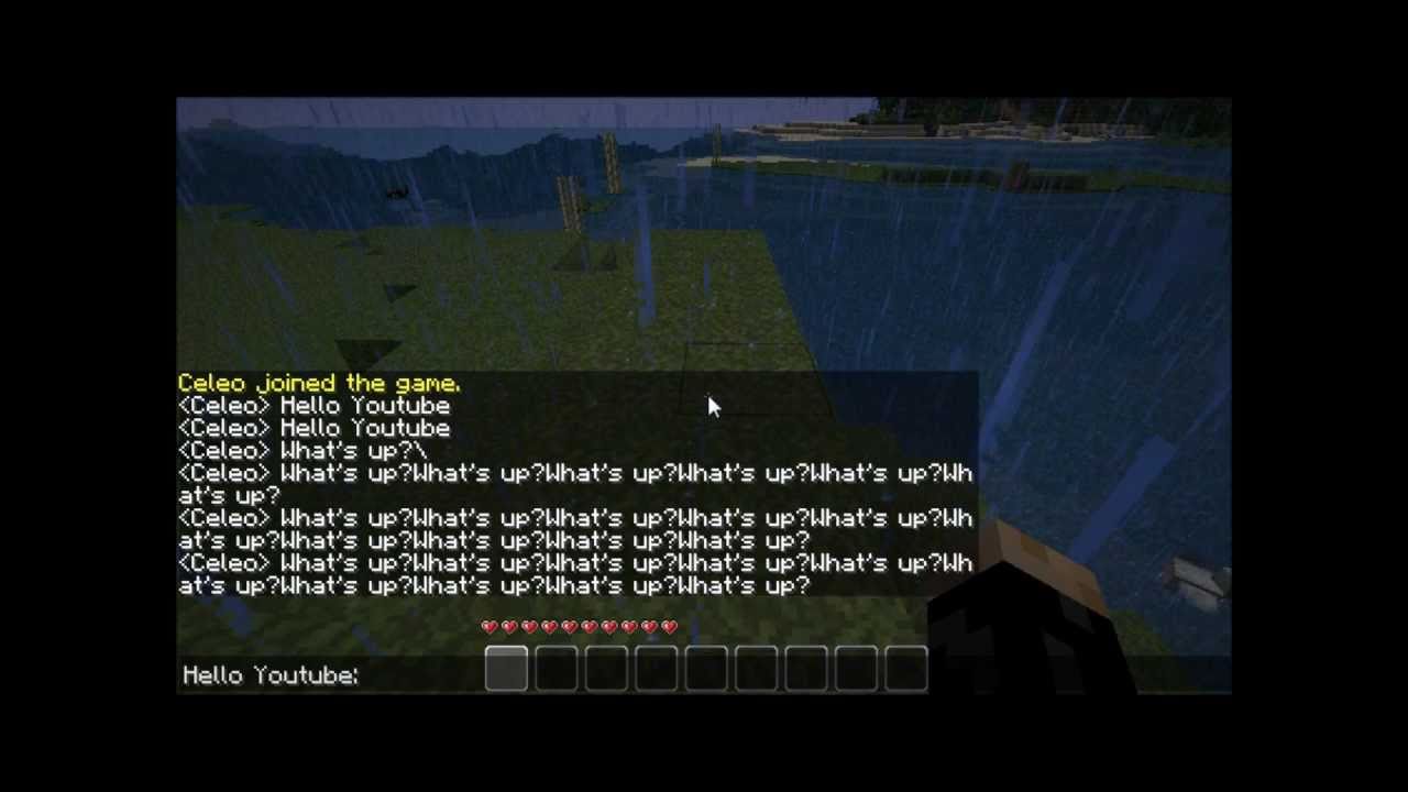 Minecraft Mod: Improved Chat