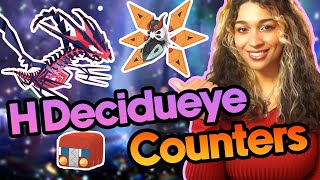 ☣️TOXIC Counters Win!! UPDATED Best Hisuian Decidueye Builds 7 Star Raids | Pokemon Scarlet & Violet