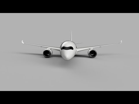 Fusion 360 Airbus A350 900 XWB Part 2