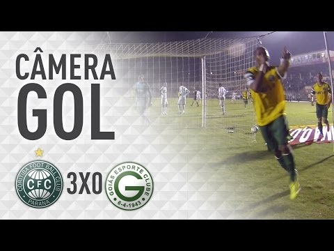 Câmera Gol   Coritiba 3 x 0 Goiás