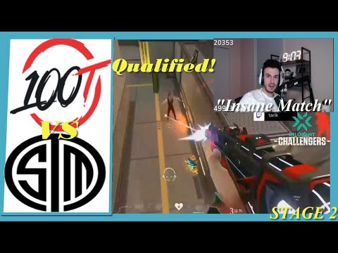 Tarik Reacts To TSM vs 100T |All MAPS HIGHLIGHTS| VCT 2022 NA Stage 2 Challengers-Open Qualifier 1.