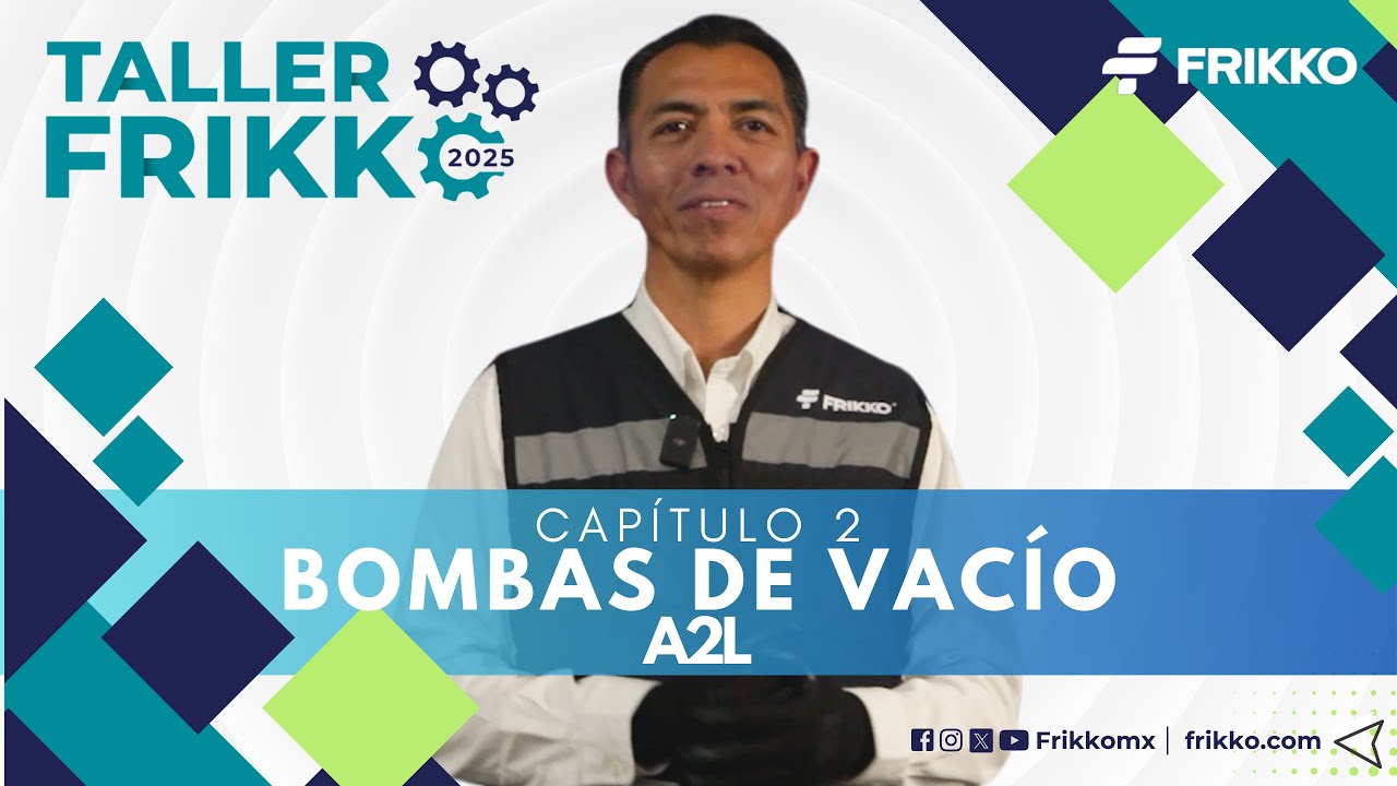 Bombas de vacío para refrigerantes A2L