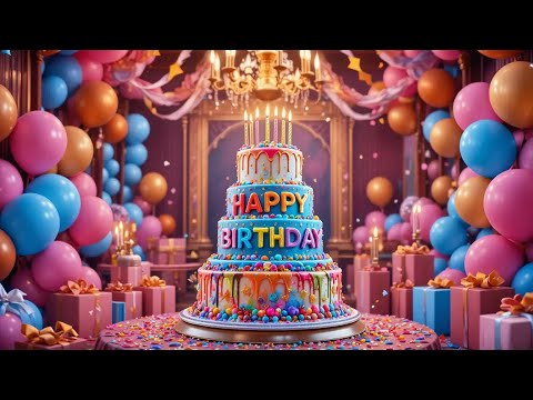 Happy Birthday Song 🎉🎂 | Best Birthday Wishes Song with Lyrics | For Everyone