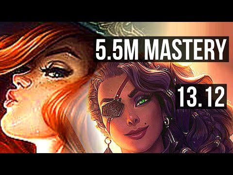 MISS FORTUNE & Rakan vs SAMIRA & Rell (ADC) | 5.5M mastery, Quadra | KR Challenger | 13.12