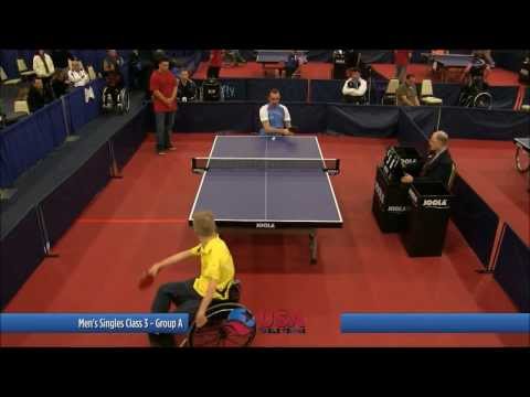 360 in wheelchair table tennis - Alex Ohgren, Sweden