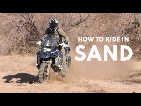 Ride and Turn in All Types of Sand / Lesson and Techniques for ADV - Dual Sport Motorcycles