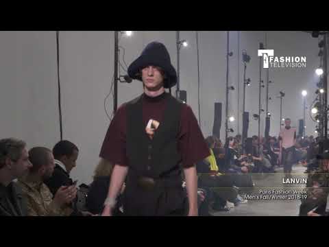 LANVIN Paris Fashion Week Men's Fall/Winter 2018-19
