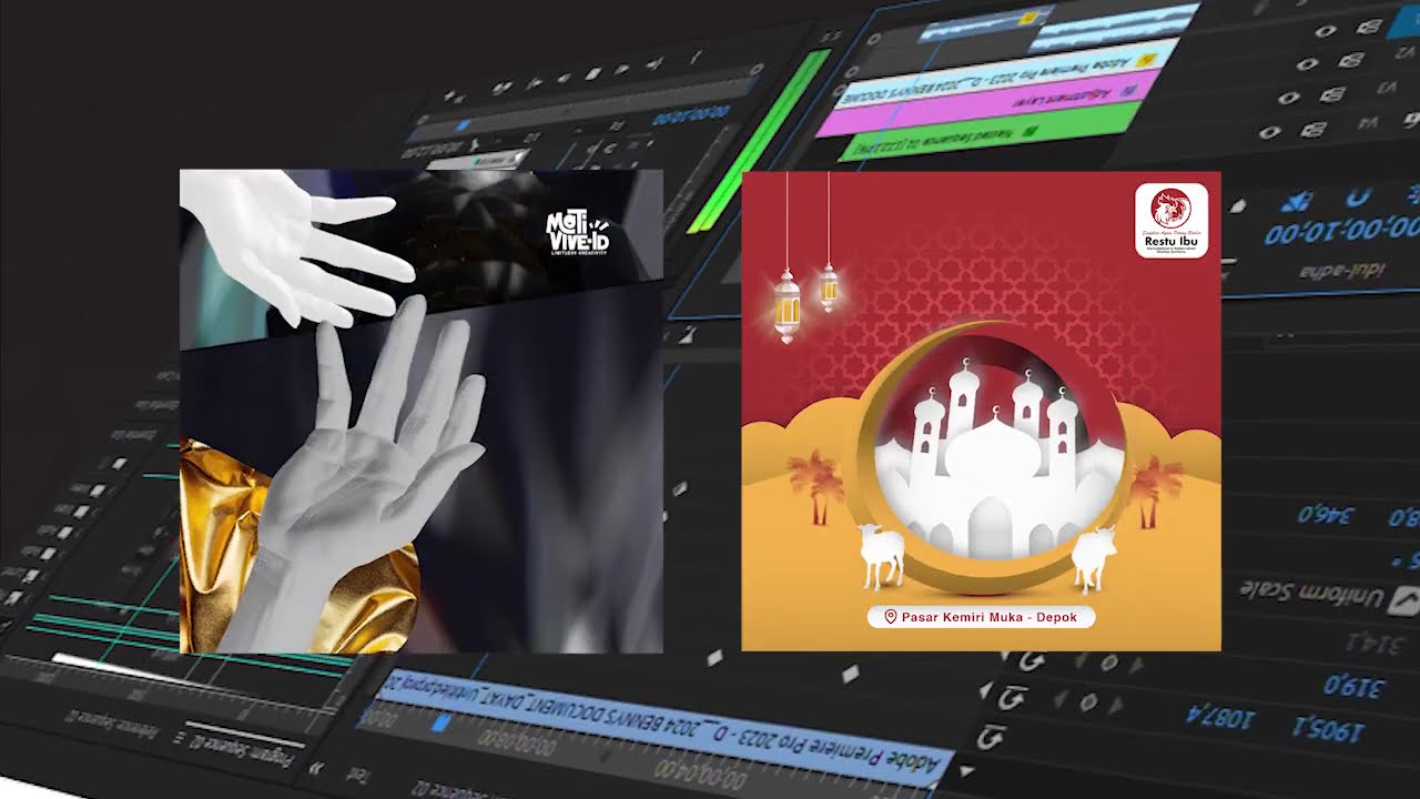 Motion Graphics - Video Motion Graphic untuk Hari Besar/Hari Raya Sosial Media - 2