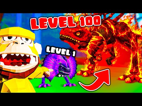 Secret Methods To Level Up Your Dino To MAX LEVEL FAST! (UG VR)