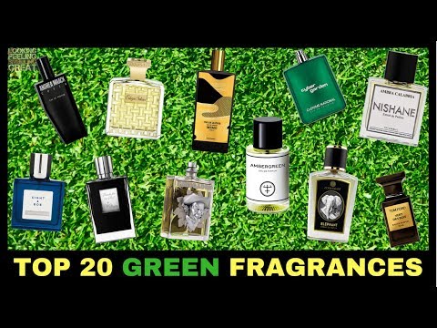 Top 20 Green Fragrances For Spring | Our Favorite Green Fragrances🌱🌿☘️🍀🍃 Video