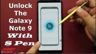 UNLOCK Your GALAXY NOTE 9 with The S Pen Button
