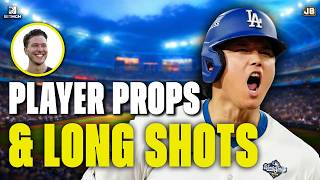 Longshots! 2026 MLB Season Long Player Props, Stat Leaders, Pennant Winners
