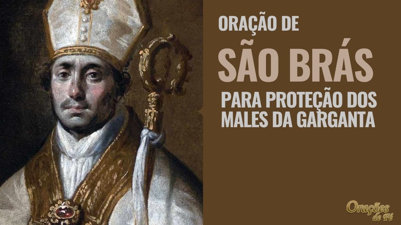 Oração de São Brás para proteção dos males da garganta