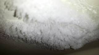 Snowflake ice crystals 4K UHD Raw Video