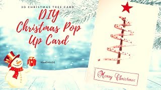 How to make DIY Pop Up Christmas Card with