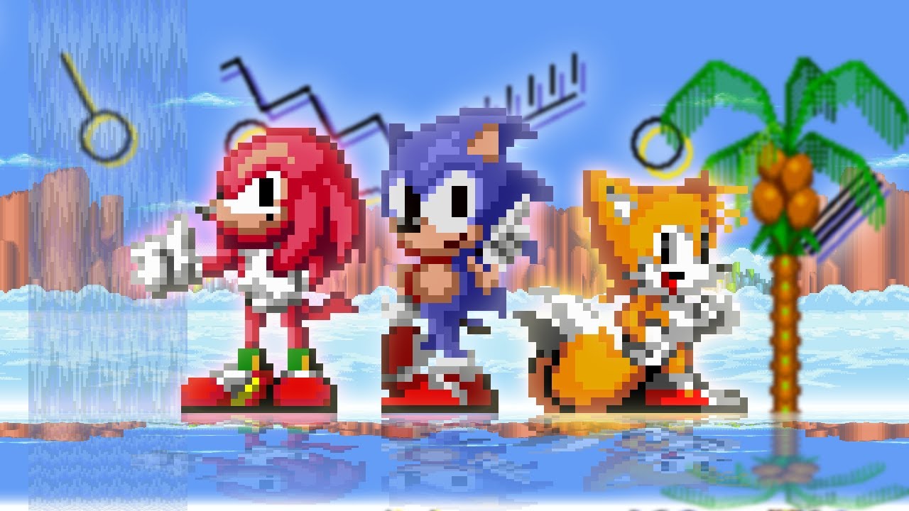 Sonic 2 With Better Sprites
