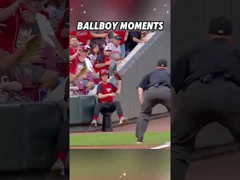 BALLBOY MOMENTS🇺🇸#foryou #mlb #sports #baseball #funny #usa