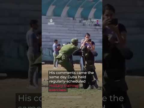 Trump says ‘Cuba is next’ target of US military | AJ #shorts