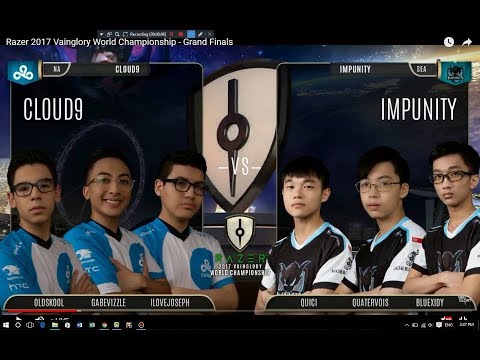2ND MATCH / "IMPUNITY VS CLOUD9 " 3RD PLACE MATCH FOR WORLD CHAMPION IN SINGAPORE 2017
