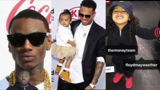 Soulja Boy CLAIMS THAT CHRIS BROWN DAUGHTER WAS KICKING IT WITH HIM & FLOYD, CHRIS BROWN PISSED!