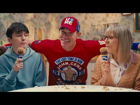 John Cena. Dr. Umstick. In the ultimate SNACKDOWN.