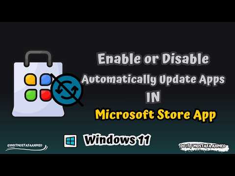 Enable or Disable Automatically Update Apps in Microsoft Store in Windows 11