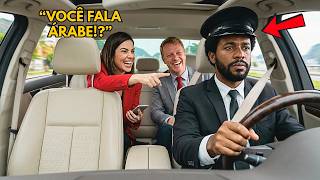 A MILIONÁRIA riu do novo MOTORISTA…até ele atender a LIGAÇÃO em ÁRABE e salvar o negócio de 1 BILHÃO