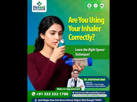 Are You Using Your Inhaler Correctly? | Learn the Right Spacer Technique | Dr. Abhishek Bali