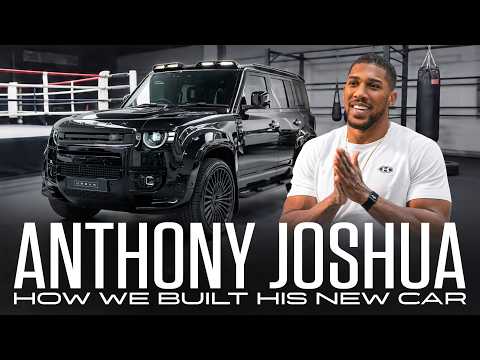 Anthony Joshua Gets The Keys To His CUSTOM Land Rover