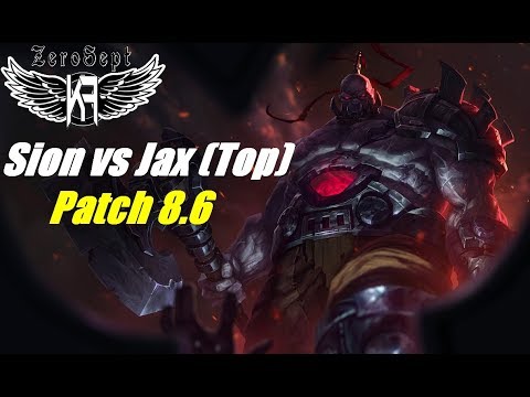 ZeroSept | Sion vs Jax Top #23 Rank [ Full Game ]
