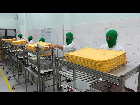 Handiwork SAFIA ! The WORLD of Amazing  SWEETS | Giant CONFECTIONERY Factory in ASIA
