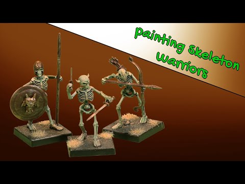 High CONTRAST Paint Scheme | Skeleton Warriors