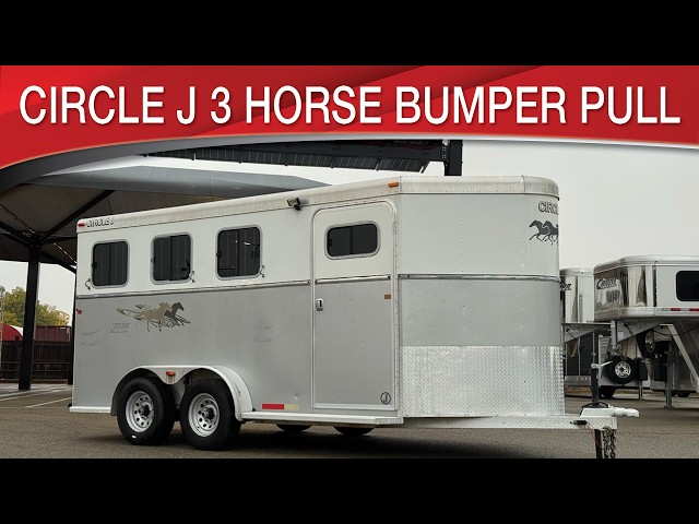 Preview image of Circle J 3 Horse Bumper Pull  youtube video