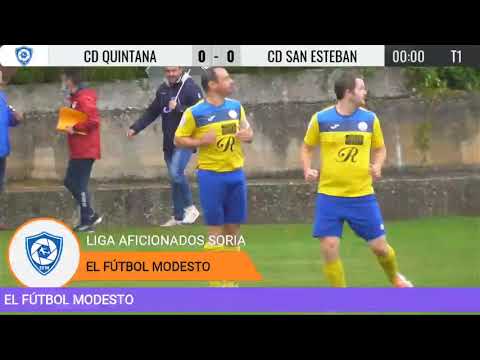 CD QUINTANA - CD SAN ESTEBAN (Liga Aficionados Soria J3. 03/10/2021)