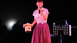 ももクロ高城れに、満月の夜に世界遺産ライブ