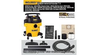 DEWALT 5 Gallon STEALTHSONIC Shop Vac Review: Is It Quiet, Powerful & Worth Buying?