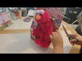 Sesame Street Tickliest Tickle Me Elmo Unboxing
