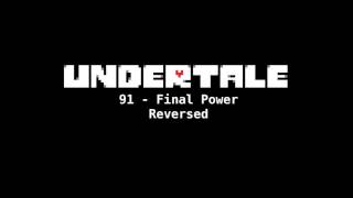 Undertale - 91 - Final Power reversed