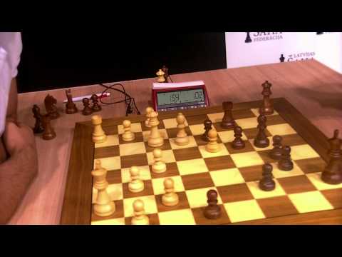 GM Merab Gagunashvili - GM Tal Baron chess blitz