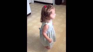 Our 2 yr old princess dances to project pitchfork :)
