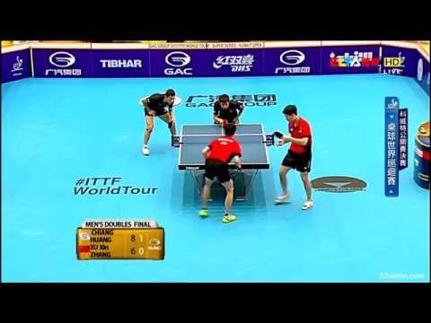 2015 Kuwait Open (MD-Final) XU Xin/ZHANG Jike - CHIANG H-C/HUANG S-S [HD 1080p] [Full Match/Chinese]