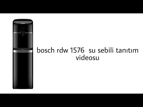 BOSCH RDW 1576 SU SEBİLİ TANITIMI #bosch #susebili #boschturkey