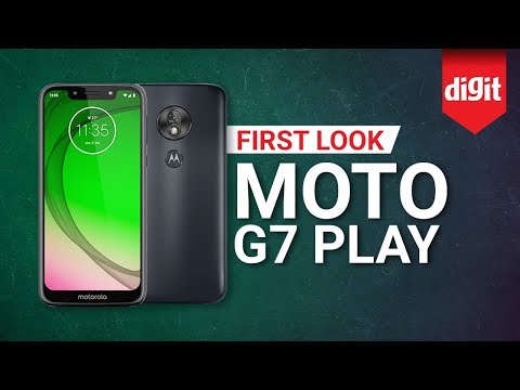 Moto G7 Play | First Look | Digit.in